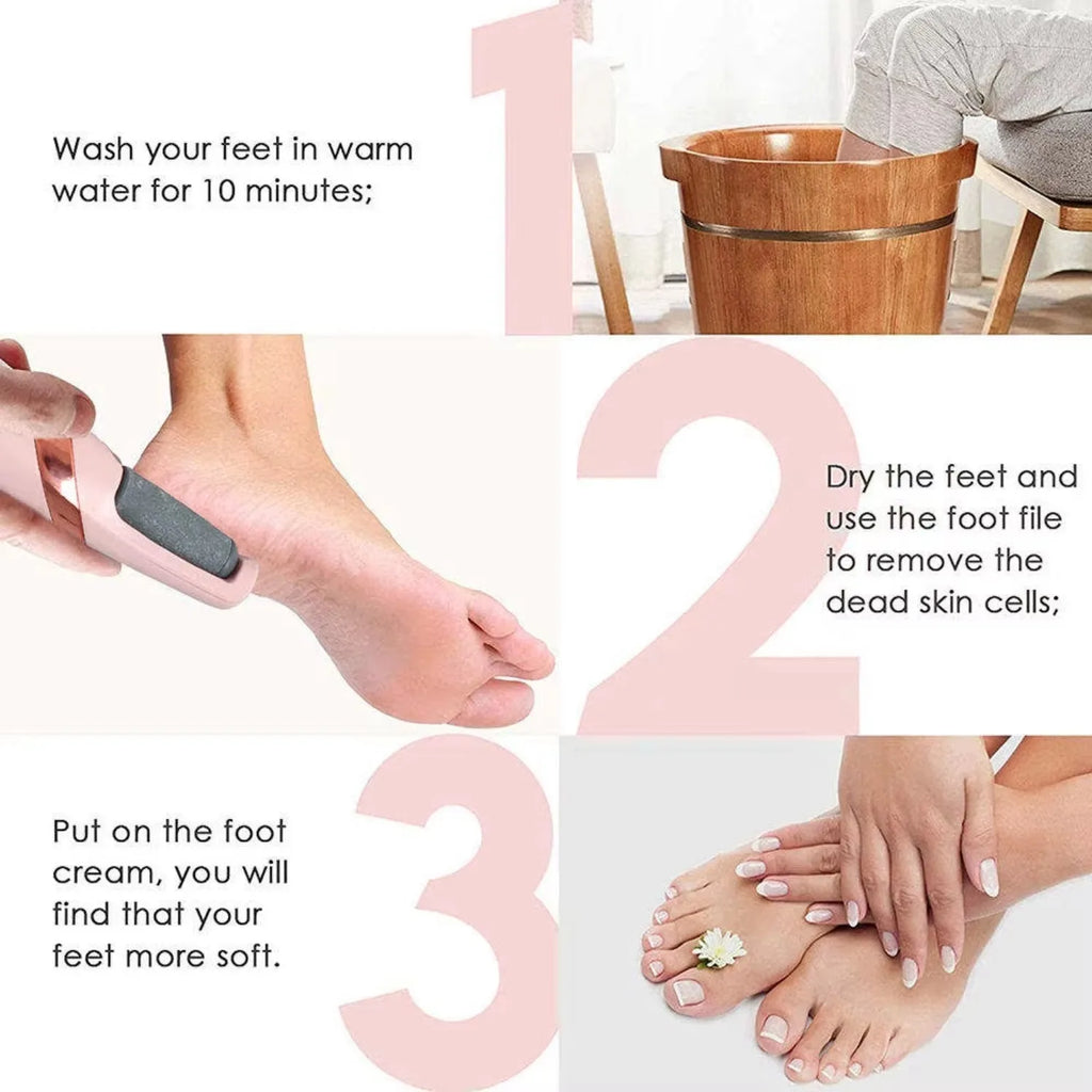 ✨ Lime à Pieds Électrique Sans Fil 🦶✨ – Pieds Doux & Talons Lisses 💎