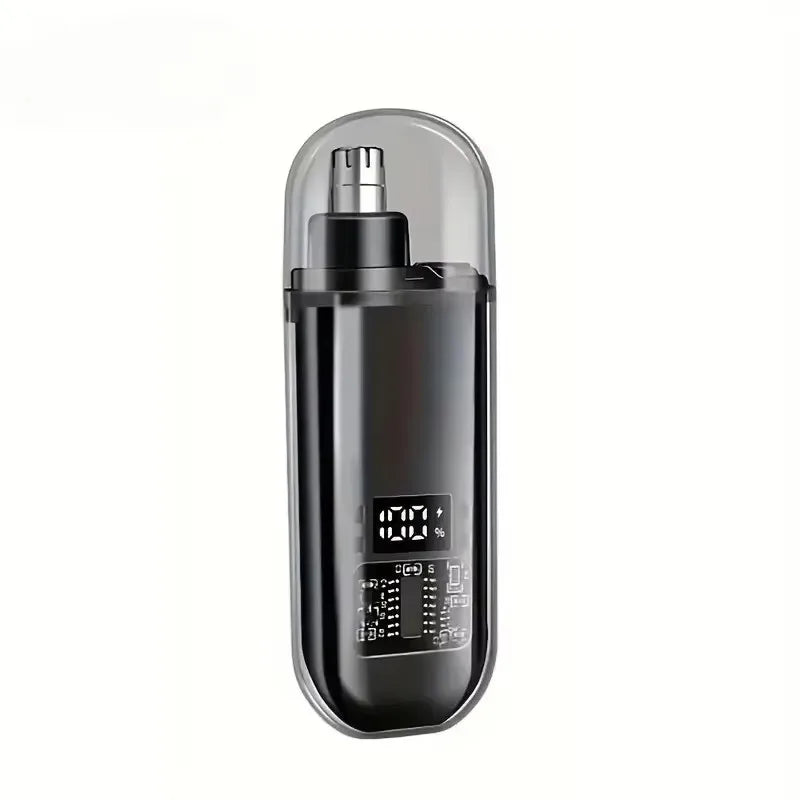 Tondeuse Nez Rechargeable Électrique – Rasoir Multifonction Sourcils, Barbe & Poils du Nez, Mini Portable