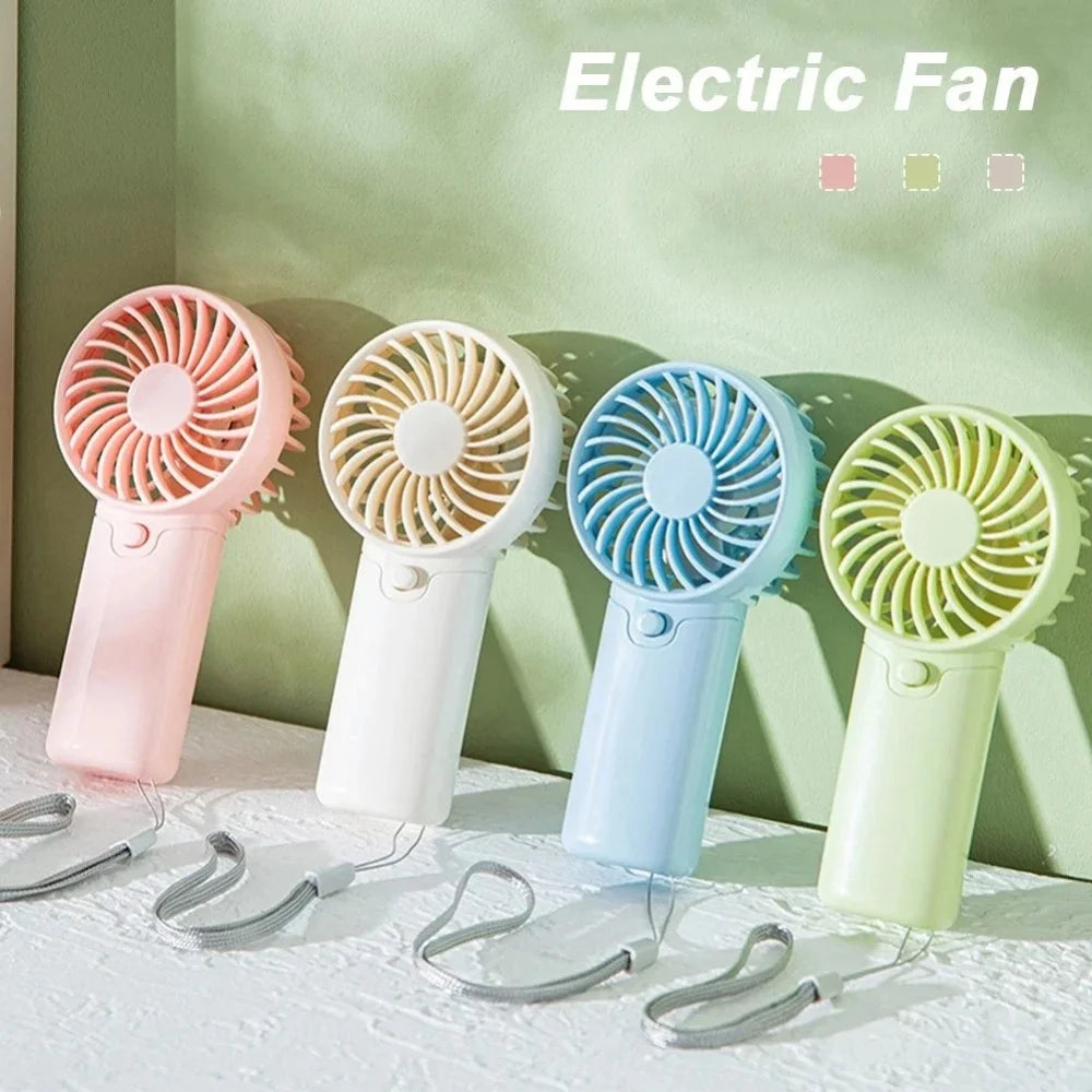 Mini Ventilateur Portable Rechargeable | Fraîcheur Partout, À Tout Moment