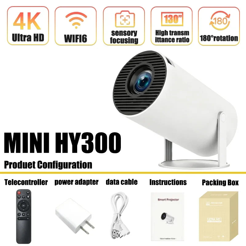 📽️ Projecteur Portable 4K WiFi