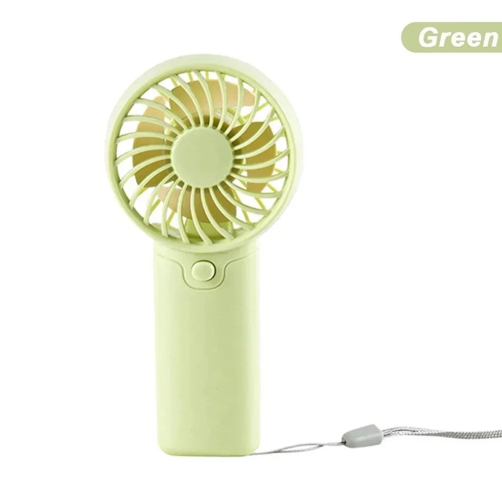 Mini Ventilateur Portable Rechargeable | Fraîcheur Partout, À Tout Moment