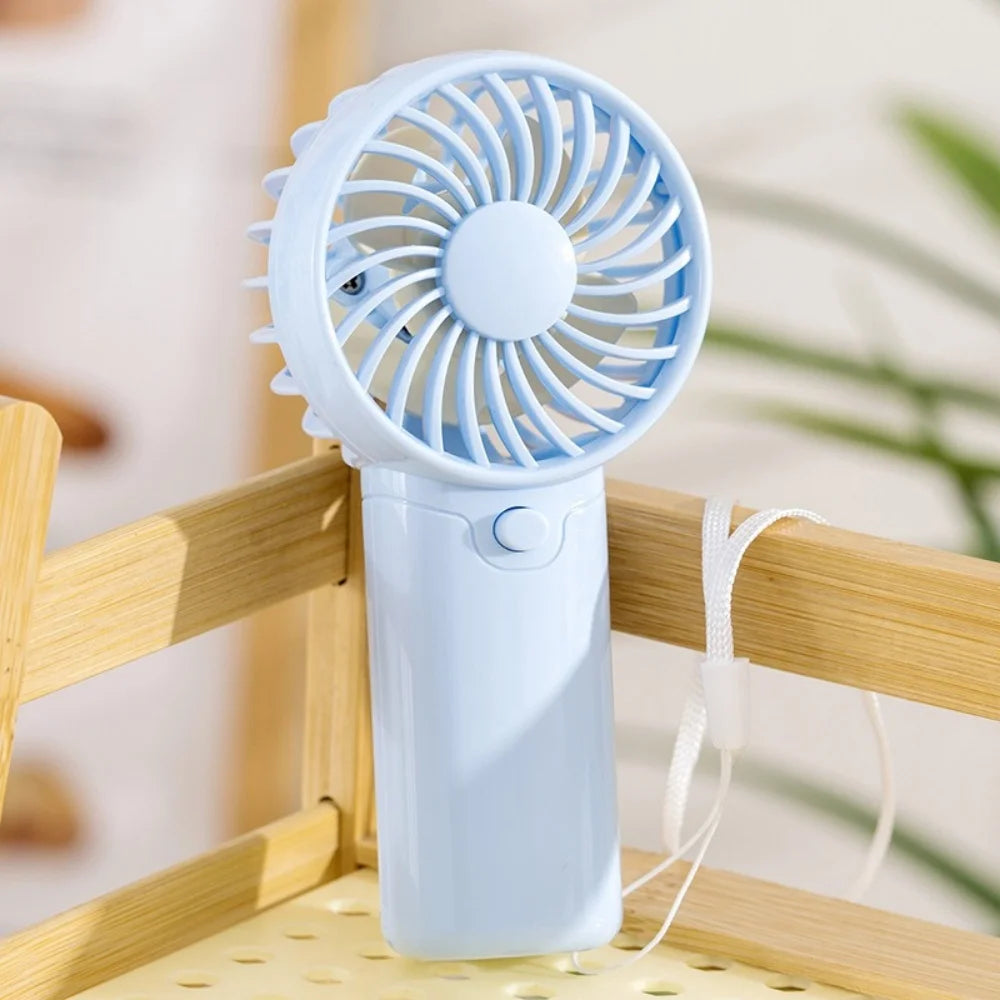 Mini Ventilateur Portable Rechargeable | Fraîcheur Partout, À Tout Moment