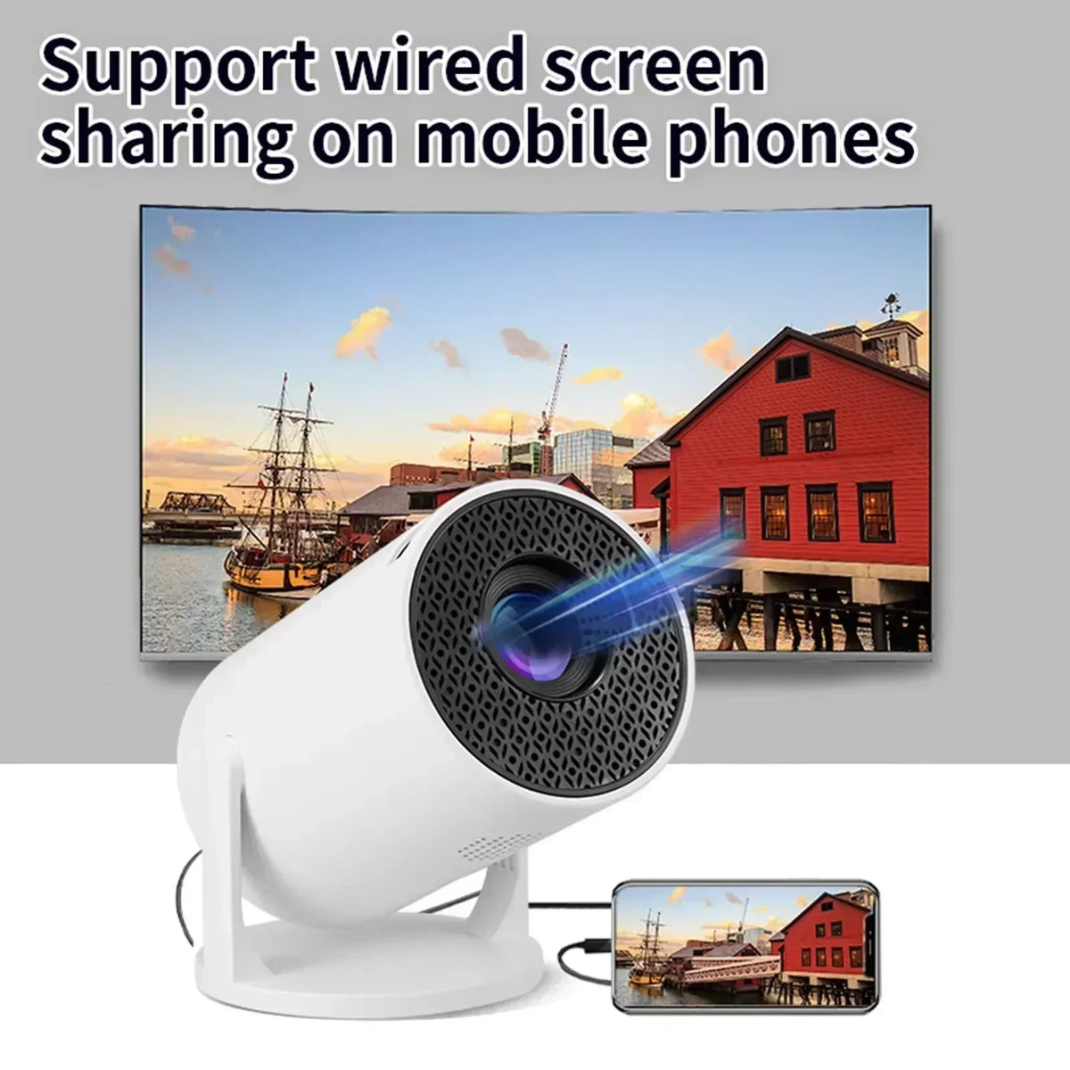 📽️ Projecteur Portable 4K WiFi