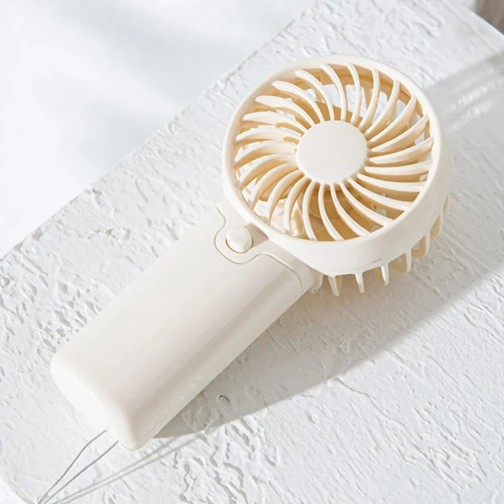 Mini Ventilateur Portable Rechargeable | Fraîcheur Partout, À Tout Moment