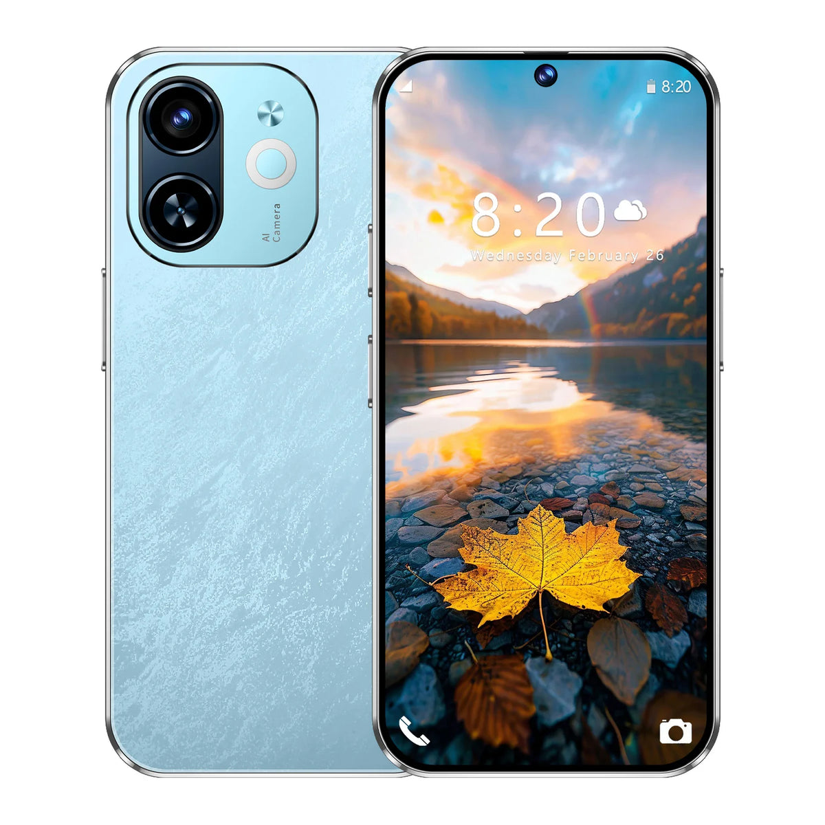 IVMI Global 17 – Mini Smartphone Android 3G | Double SIM | Écran 4.0" | Compact & Ultra-fin