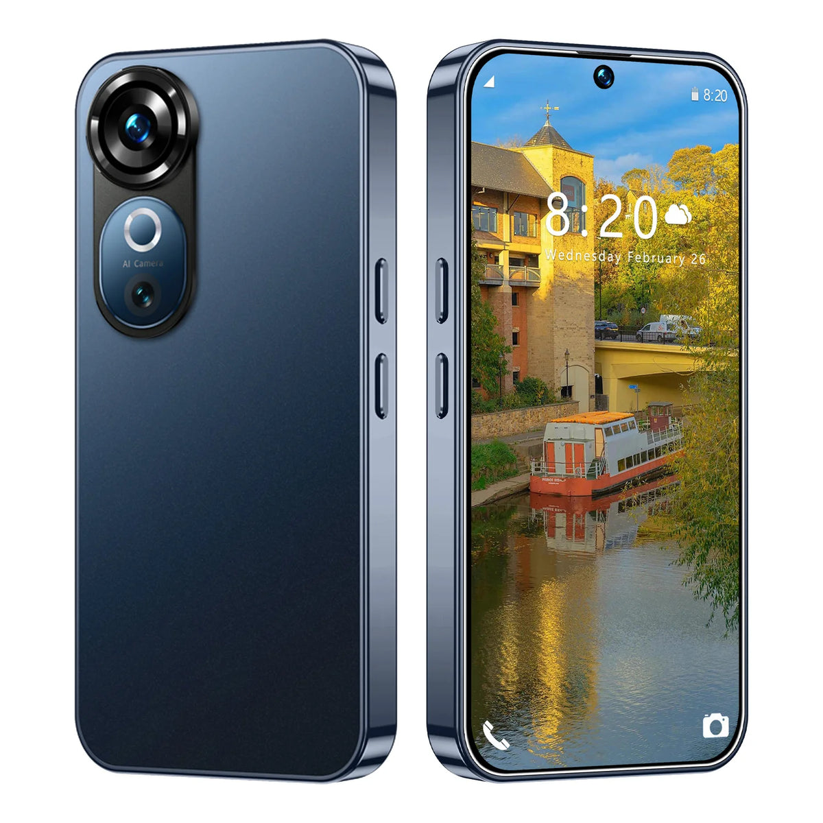 IVMI Global 17 – Mini Smartphone Android 3G | Double SIM | Écran 4.0" | Compact & Ultra-fin