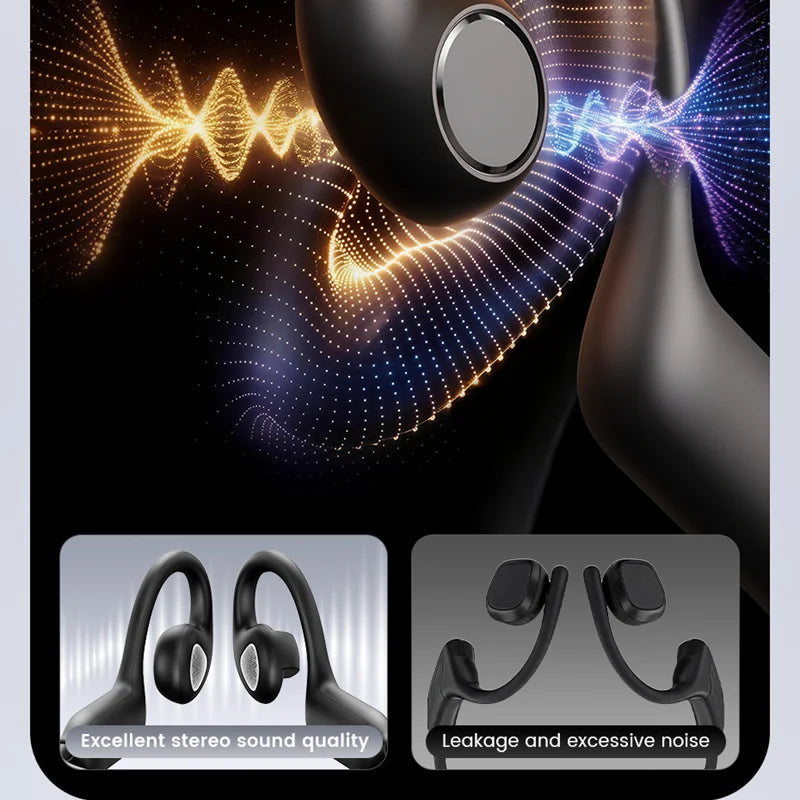 Écouteurs intelligents Bluetooth avec caméra HD et fonctions IA