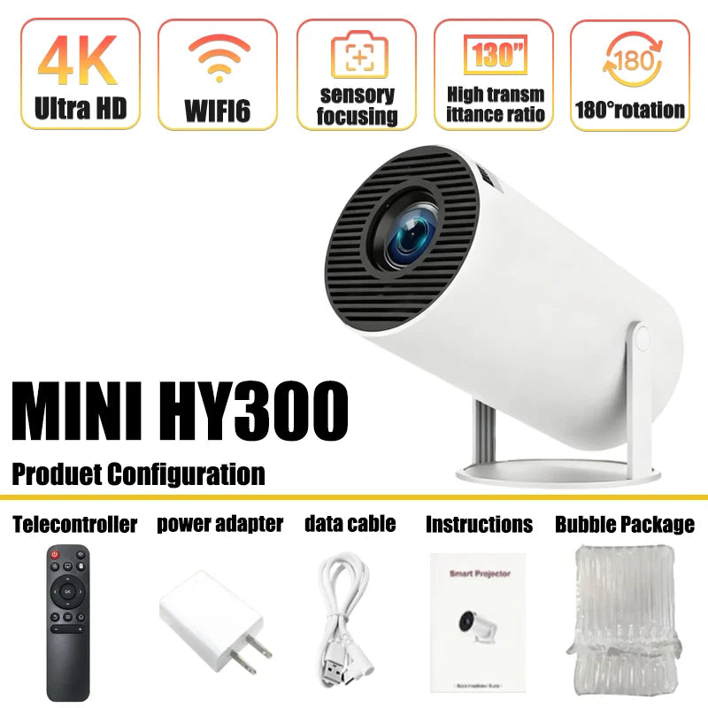 📽️ Projecteur Portable 4K WiFi