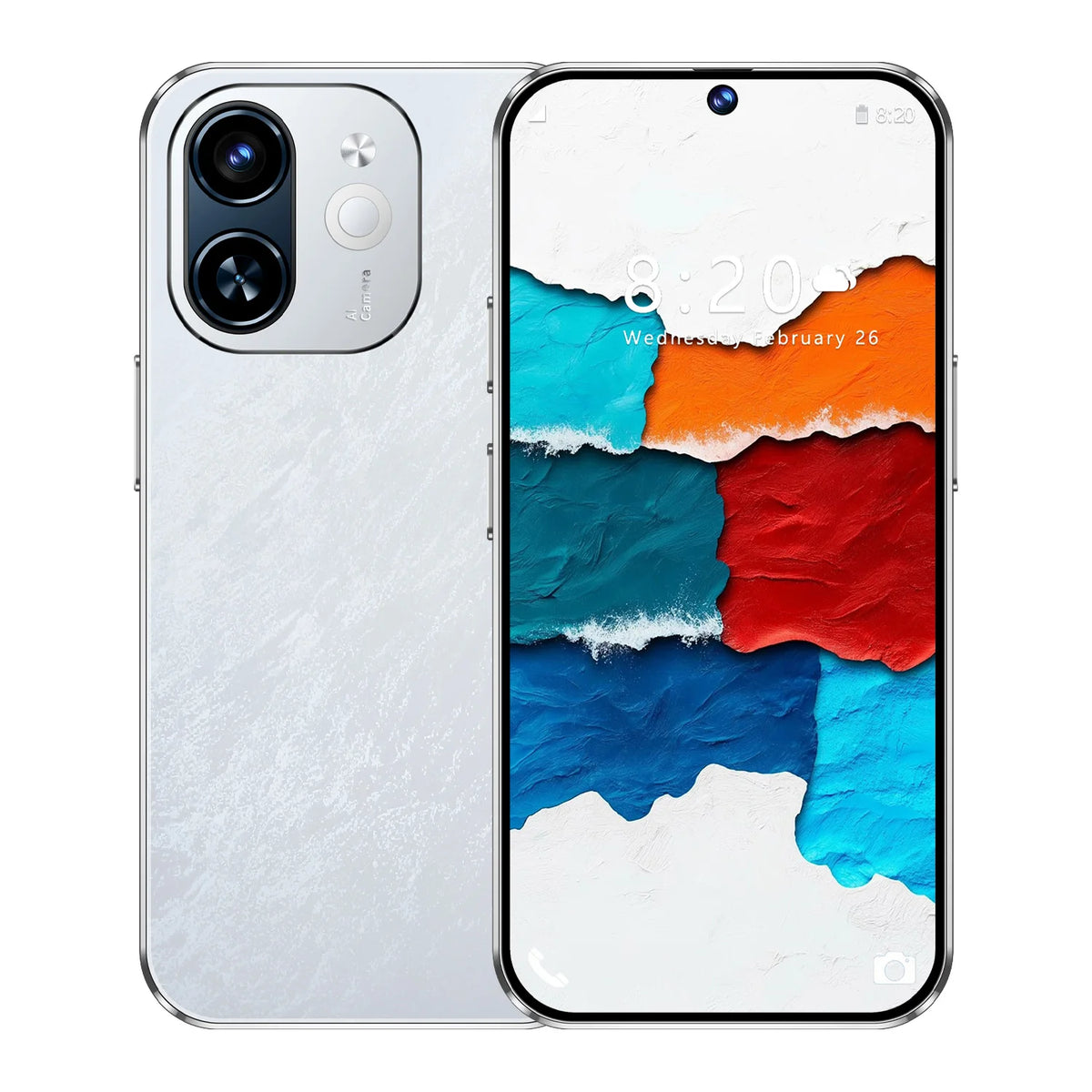 IVMI Global 17 – Mini Smartphone Android 3G | Double SIM | Écran 4.0" | Compact & Ultra-fin