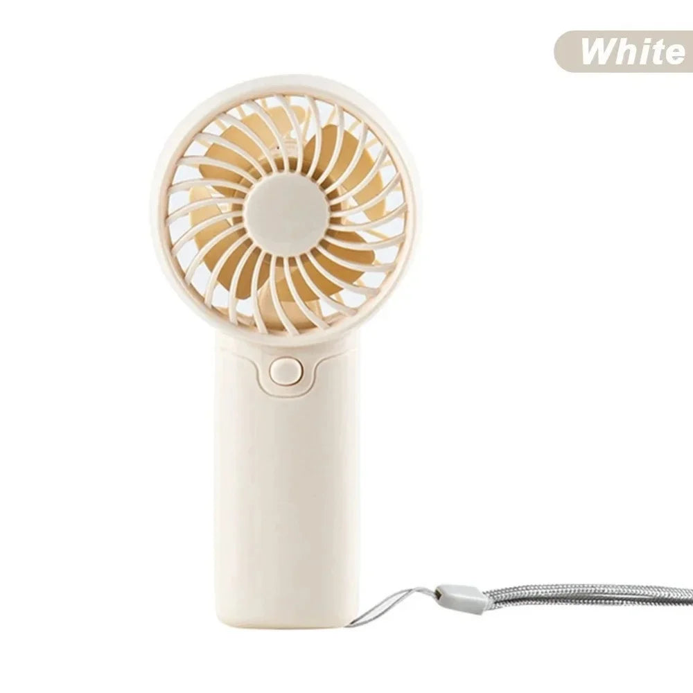 Mini Ventilateur Portable Rechargeable | Fraîcheur Partout, À Tout Moment
