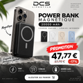 🔋 Batterie Externe Magnétique🔋🔥 Power Bank Magnétique 20 000 mAh — Charge Rapide 22,5W ⚡🧲