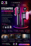 ♨️ SteamPro Défroisseur Vapeur 1200W