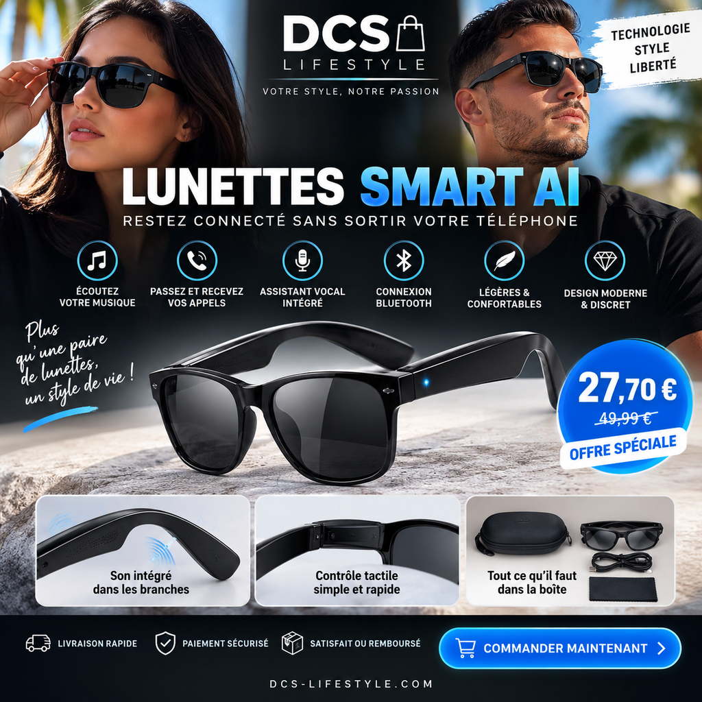 🕶️ Lunettes Smart AI