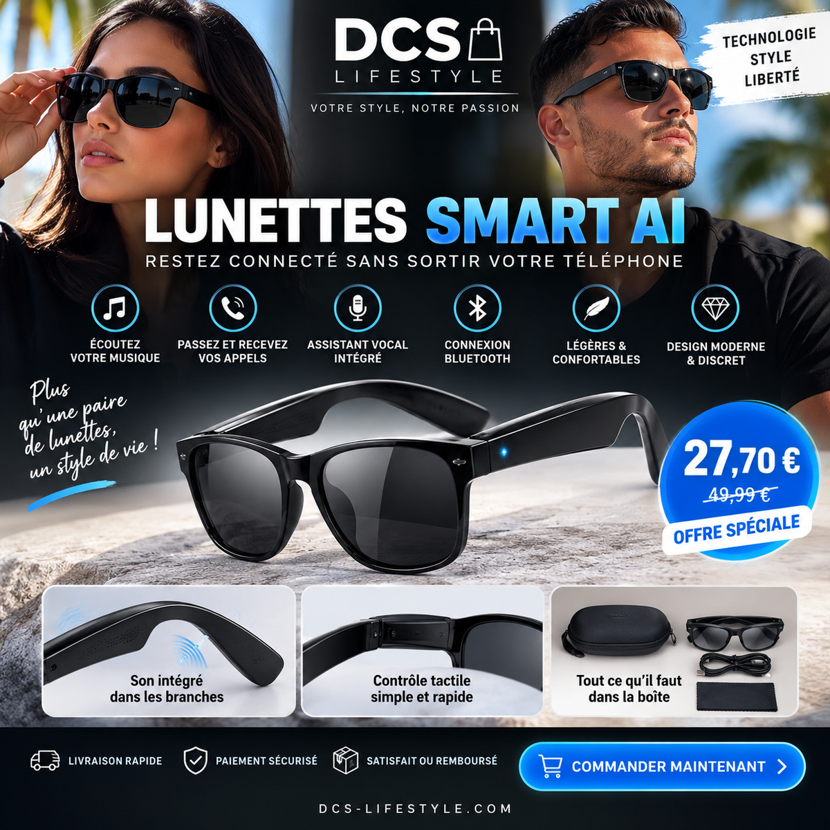 🕶️ Lunettes Smart AI